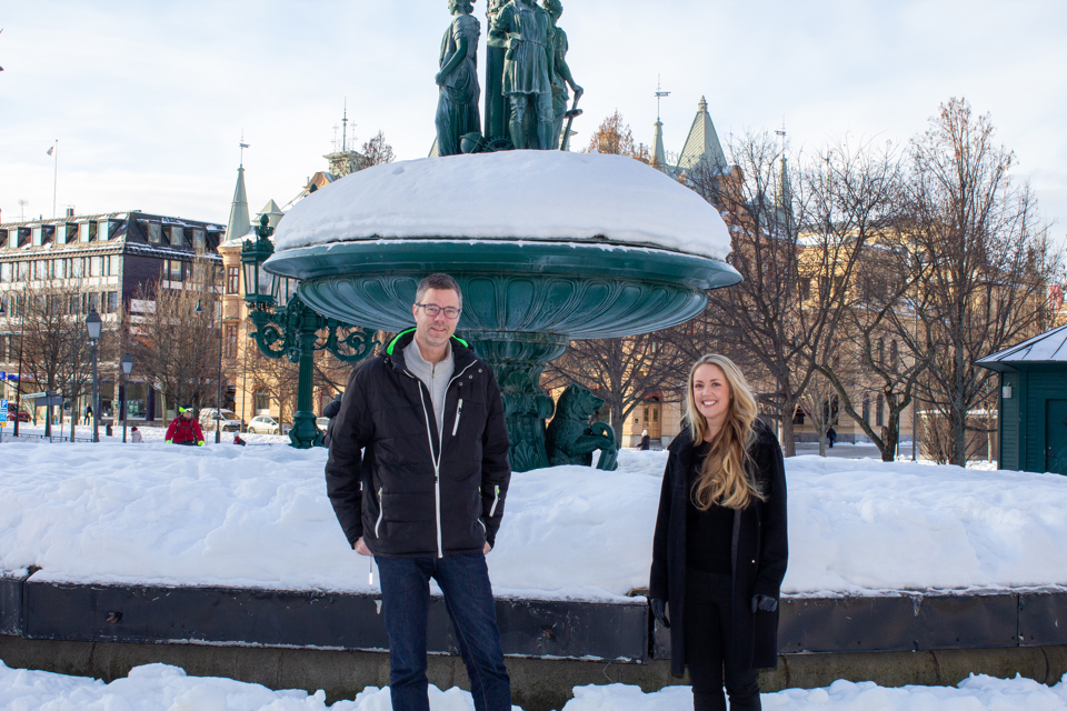 Lars Markström och Christel Jonsson