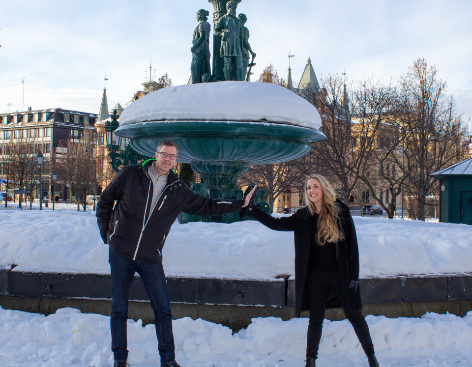 Lars Markström och Christel Jonsson